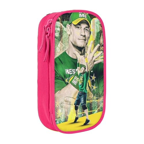 John Cena Federmäppchen mit großem Fassungsvermögen, Federmäppchen mit Reißverschluss, Schulbedarf, Federmäppchen für Mädchen, Jungen, Büro John Cena Federmäppchen mit großem Fassungsvermögen, Federmäppchen mit Reißverschluss, Schulbedarf, Federmäppchen für Mädchen, Jungen, Büro von bqabhu