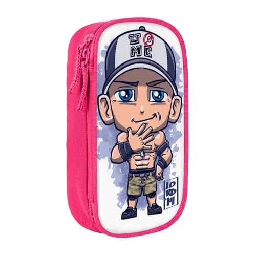 John Cena Federmäppchen mit großem Fassungsvermögen, Federmäppchen mit Reißverschluss, Schulbedarf, Federmäppchen für Mädchen, Jungen, Büro John Cena Federmäppchen mit großem Fassungsvermögen, Federmäppchen mit Reißverschluss, Schulbedarf, Federmäppchen für Mädchen, Jungen, Büro von bqabhu