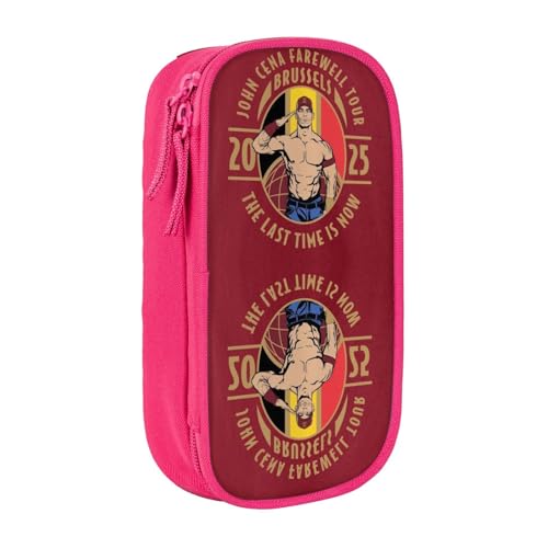 John Cena Federmäppchen mit großem Fassungsvermögen, Federmäppchen mit Reißverschluss, Schulbedarf, Federmäppchen für Mädchen, Jungen, Büro John Cena Federmäppchen mit großem Fassungsvermögen, Federmäppchen mit Reißverschluss, Schulbedarf, Federmäppchen für Mädchen, Jungen, Büro von bqabhu