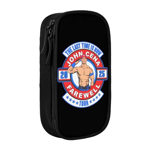 John Cena Federmäppchen mit großem Fassungsvermögen, Federmäppchen mit Reißverschluss, Schulbedarf, Federmäppchen für Mädchen, Jungen, Büro John Cena Federmäppchen mit großem Fassungsvermögen, Federmäppchen mit Reißverschluss, Schulbedarf, Federmäppchen für Mädchen, Jungen, Büro von bqabhu