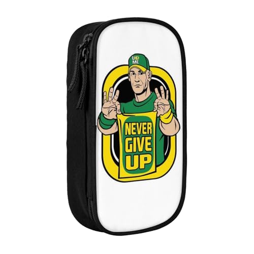 John Cena Federmäppchen mit großem Fassungsvermögen, Federmäppchen mit Reißverschluss, Schulbedarf, Federmäppchen für Mädchen, Jungen, Büro John Cena Federmäppchen mit großem Fassungsvermögen, Federmäppchen mit Reißverschluss, Schulbedarf, Federmäppchen für Mädchen, Jungen, Büro von bqabhu