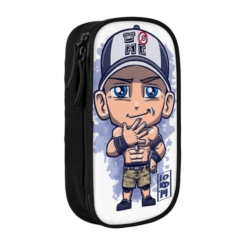 John Cena Federmäppchen mit großem Fassungsvermögen, Federmäppchen mit Reißverschluss, Schulbedarf, Federmäppchen für Mädchen, Jungen, Büro John Cena Federmäppchen mit großem Fassungsvermögen, Federmäppchen mit Reißverschluss, Schulbedarf, Federmäppchen für Mädchen, Jungen, Büro von bqabhu