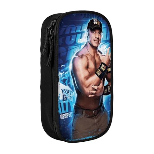 John Cena Federmäppchen mit großem Fassungsvermögen, Federmäppchen mit Reißverschluss, Schulbedarf, Federmäppchen für Mädchen, Jungen, Büro John Cena Federmäppchen mit großem Fassungsvermögen, Federmäppchen mit Reißverschluss, Schulbedarf, Federmäppchen für Mädchen, Jungen, Büro von bqabhu