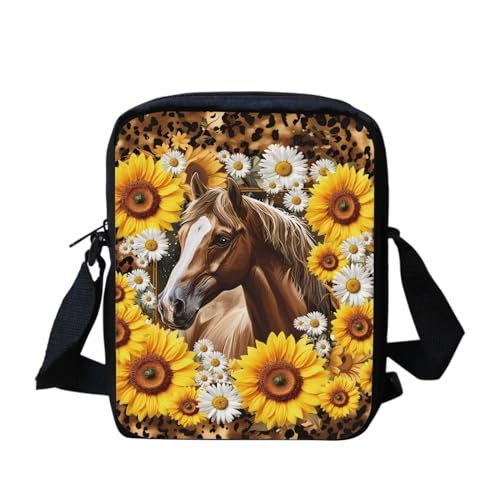 Umhängetasche mit weihnachtlicher Katze, für Damen, Mini-Umhängetasche, süße Umhängetasche, Schultertasche für Damen und Herren, kleine Umhängetasche, Mini-Handygeldbörse, Geldbörse mit Reißverschluss von bqabhu