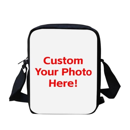 Umhängetasche mit weihnachtlicher Katze, für Damen, Mini-Umhängetasche, süße Umhängetasche, Schultertasche für Damen und Herren, kleine Umhängetasche, Mini-Handygeldbörse, Geldbörse mit Reißverschluss von bqabhu