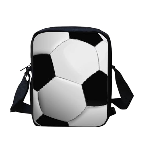 Umhängetasche mit weihnachtlicher Katze, für Damen, Mini-Umhängetasche, süße Umhängetasche, Schultertasche für Damen und Herren, kleine Umhängetasche, Mini-Handygeldbörse, Geldbörse mit Reißverschluss von bqabhu