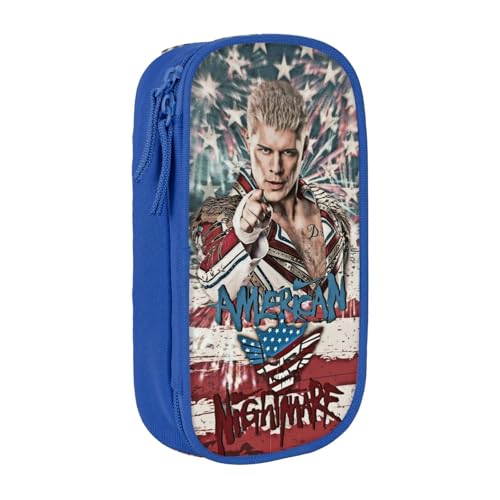 bqabhu Cody Rhodes Wrestler Federmäppchen, großes Fassungsvermögen, mehrere Fächer, Schreibwarenbox, Stifteetui, Schreibtisch-Organizer für Schule, Büro, Zuhause bqabhu Cody Rhodes Wrestler Federmäppchen, großes Fassungsvermögen, mehrere Fächer, Schreibwarenbox, Stifteetui, Schreibtisch-Organizer für Schule, Büro, Zuhause von bqabhu