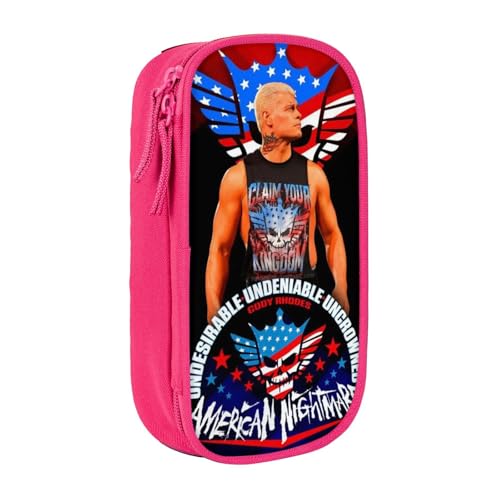 bqabhu Cody Rhodes Wrestler Federmäppchen, großes Fassungsvermögen, mehrere Fächer, Schreibwarenbox, Stifteetui, Schreibtisch-Organizer für Schule, Büro, Zuhause bqabhu Cody Rhodes Wrestler Federmäppchen, großes Fassungsvermögen, mehrere Fächer, Schreibwarenbox, Stifteetui, Schreibtisch-Organizer für Schule, Büro, Zuhause von bqabhu