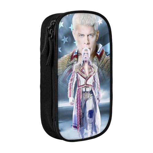 bqabhu Cody Rhodes Wrestler Federmäppchen, großes Fassungsvermögen, mehrere Fächer, Schreibwarenbox, Stifteetui, Schreibtisch-Organizer für Schule, Büro, Zuhause bqabhu Cody Rhodes Wrestler Federmäppchen, großes Fassungsvermögen, mehrere Fächer, Schreibwarenbox, Stifteetui, Schreibtisch-Organizer für Schule, Büro, Zuhause von bqabhu
