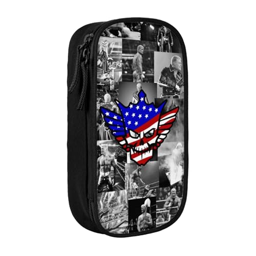 bqabhu Cody Rhodes Wrestler Federmäppchen, großes Fassungsvermögen, mehrere Fächer, Schreibwarenbox, Stifteetui, Schreibtisch-Organizer für Schule, Büro, Zuhause bqabhu Cody Rhodes Wrestler Federmäppchen, großes Fassungsvermögen, mehrere Fächer, Schreibwarenbox, Stifteetui, Schreibtisch-Organizer für Schule, Büro, Zuhause von bqabhu