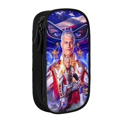 bqabhu Cody Rhodes Wrestler Federmäppchen, großes Fassungsvermögen, mehrere Fächer, Schreibwarenbox, Stifteetui, Schreibtisch-Organizer für Schule, Büro, Zuhause bqabhu Cody Rhodes Wrestler Federmäppchen, großes Fassungsvermögen, mehrere Fächer, Schreibwarenbox, Stifteetui, Schreibtisch-Organizer für Schule, Büro, Zuhause von bqabhu