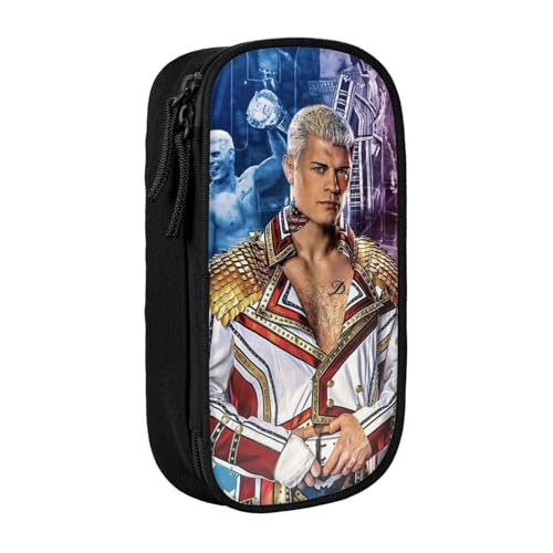 bqabhu Cody Rhodes Wrestler Federmäppchen, großes Fassungsvermögen, mehrere Fächer, Schreibwarenbox, Stifteetui, Schreibtisch-Organizer für Schule, Büro, Zuhause bqabhu Cody Rhodes Wrestler Federmäppchen, großes Fassungsvermögen, mehrere Fächer, Schreibwarenbox, Stifteetui, Schreibtisch-Organizer für Schule, Büro, Zuhause von bqabhu