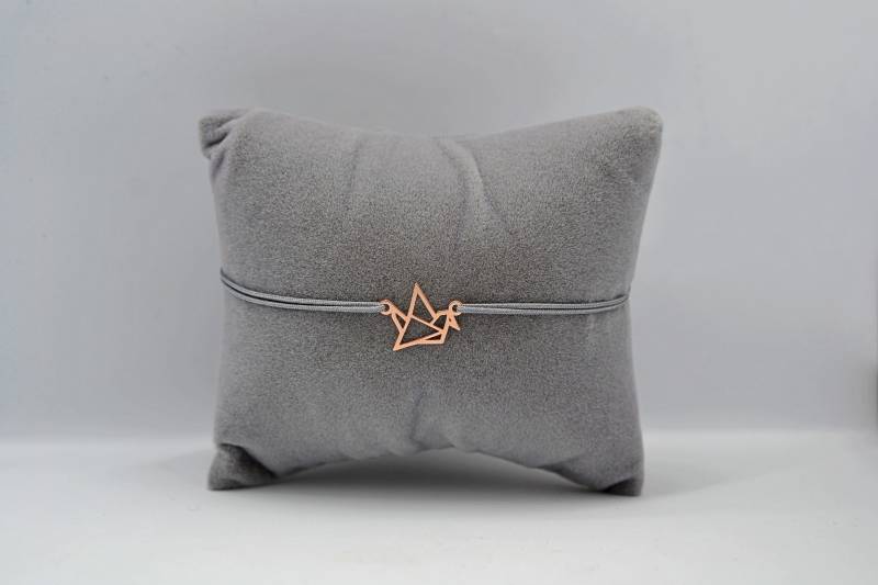 Kranich Armband 925 Sterling Silber I Vogel Origami Schmuck Für Tierliebhaber von bracelens