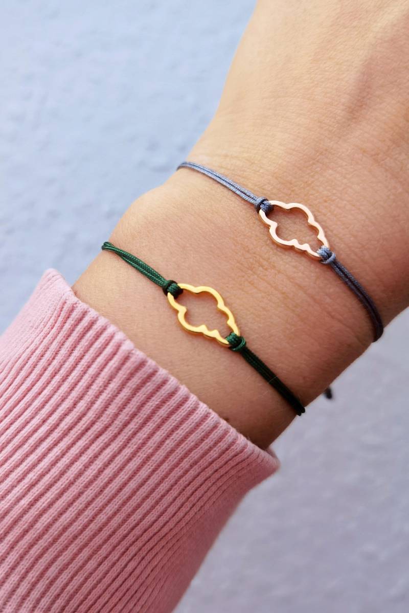 Wolke Armband I Wölkchen Wunscharmband Freundschaftsarmband von bracelens