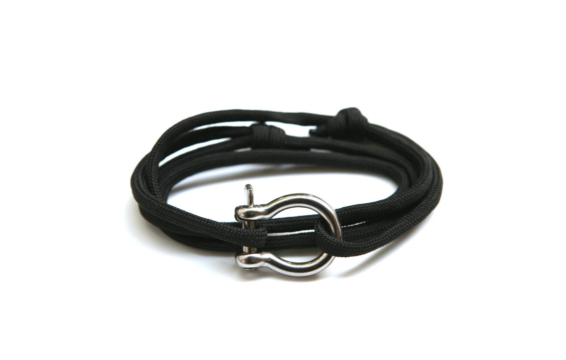 Manila Schwarzer Schnur Armband Manila Schwarzer Schnur Armband von braceletsdebagatelle