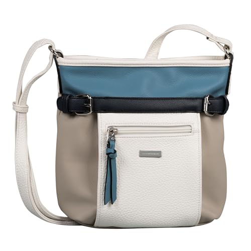 TOM TAILOR Juna Damen Umhängetasche Crossbody Bag Klein Blau von TOM TAILOR