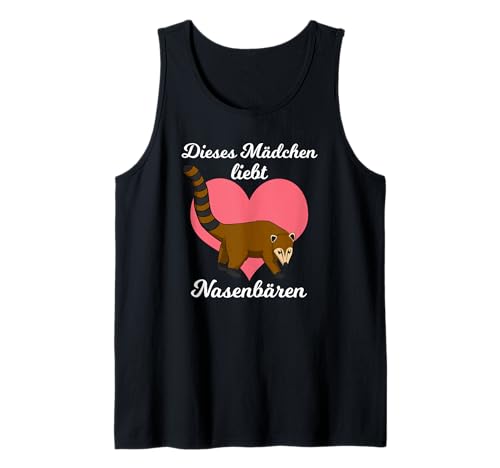 Dieses Mädchen liebt Nasenbären süßes Tier Tank Top Dieses Mädchen liebt Nasenbären süßes Tier Tank Top von brand