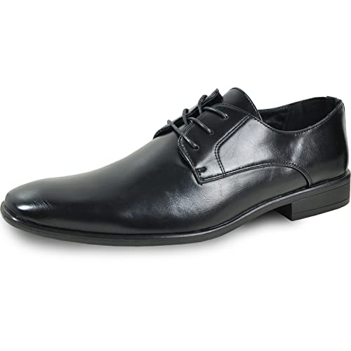 bravo! Men Dress Shoe King-1 Classic Oxford with Leather Lining - Wide Width Available von bravo!