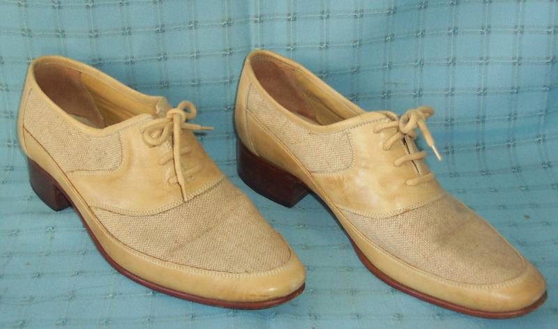 Herren Thom Mcan 40Er Jahre 50Er Zuschauer Rockabilly Vtg Spitze Schuhe Leder Brasilien 10D Hausschuhe von brendasuef