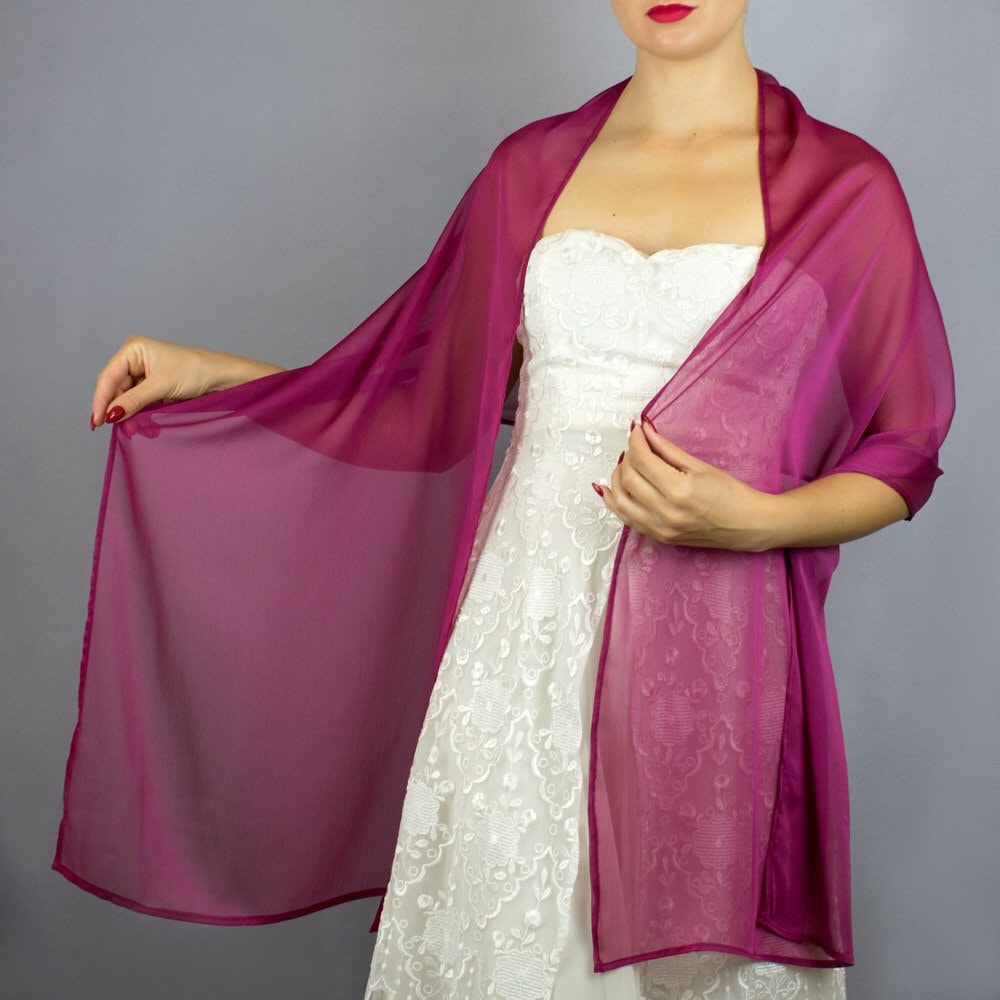 Chiffon Wickeln Schal Abschlussball Oder Hochzeit Shrug, Minimalist Art, Rosa Fuchsia Schal, Frauenschal, Abschlussballschal, Frau Geschenk Chiffon Wickeln Schal Abschlussball Oder Hochzeit Shrug, Minimalist Art, Rosa Fuchsia Schal, Frauenschal, Abschlussballschal, Frau Geschenk von bridalspain