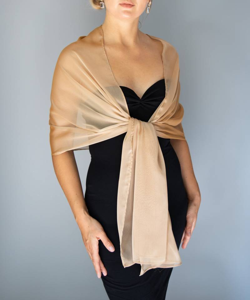 Goldener Wrap Champagner Goldener Schal Bolero Brautjungfern Geschenk Hochzeit Shrug Mutter Der Braut Chiffon Frau N20 Goldener Wrap Champagner Goldener Schal Bolero Brautjungfern Geschenk Hochzeit Shrug Mutter Der Braut Chiffon Frau N20 von bridalspain