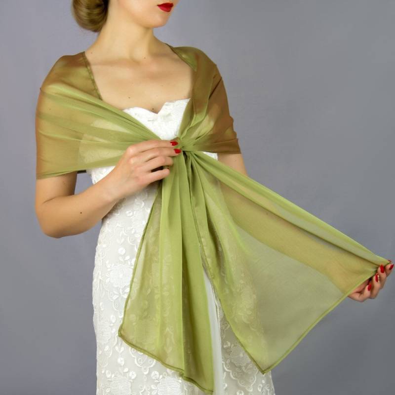 Grüner Schal Schlauchschal Moss Basil Chiffon Wrap Sage Grün Schiere Grüner Frau Geschenk Brautjungfern Grüner Schal Schlauchschal Moss Basil Chiffon Wrap Sage Grün Schiere Grüner Frau Geschenk Brautjungfern von bridalspain