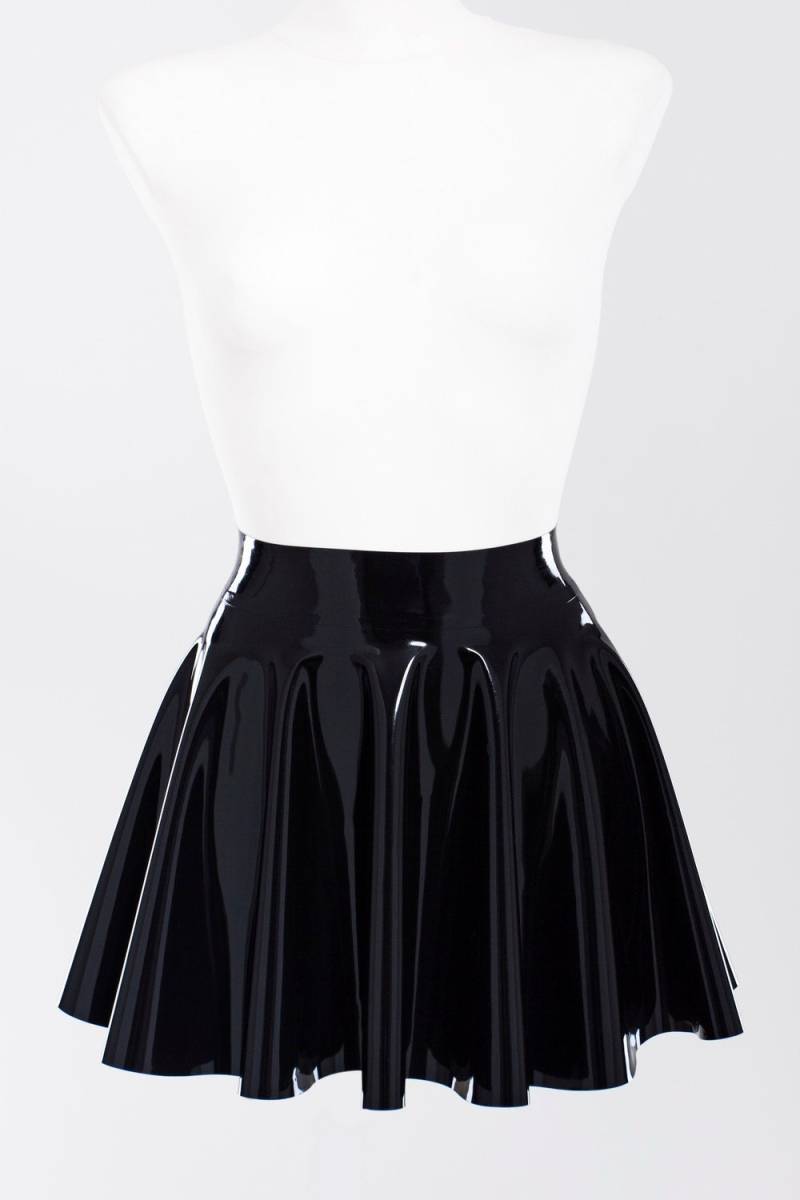 Formschöner Latexrock Formschöner Latexrock von brightandshinystore