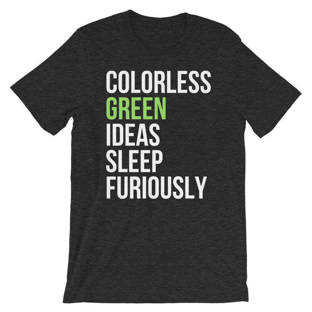 Noam Chomsky T Shirt Nlp Tshirt Für Linguisten Männer Und Frauen Der Linguistik von brightgoldenhaze