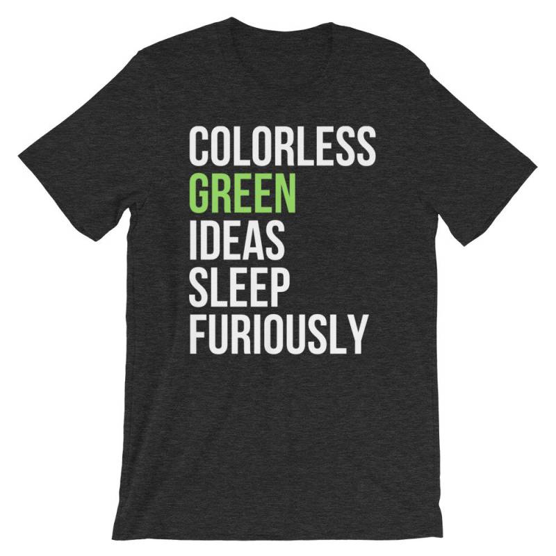 Noam Chomsky T Shirt Nlp Tshirt Für Linguisten Männer Und Frauen Der Linguistik Noam Chomsky T Shirt Nlp Tshirt Für Linguisten Männer Und Frauen Der Linguistik von brightgoldenhaze