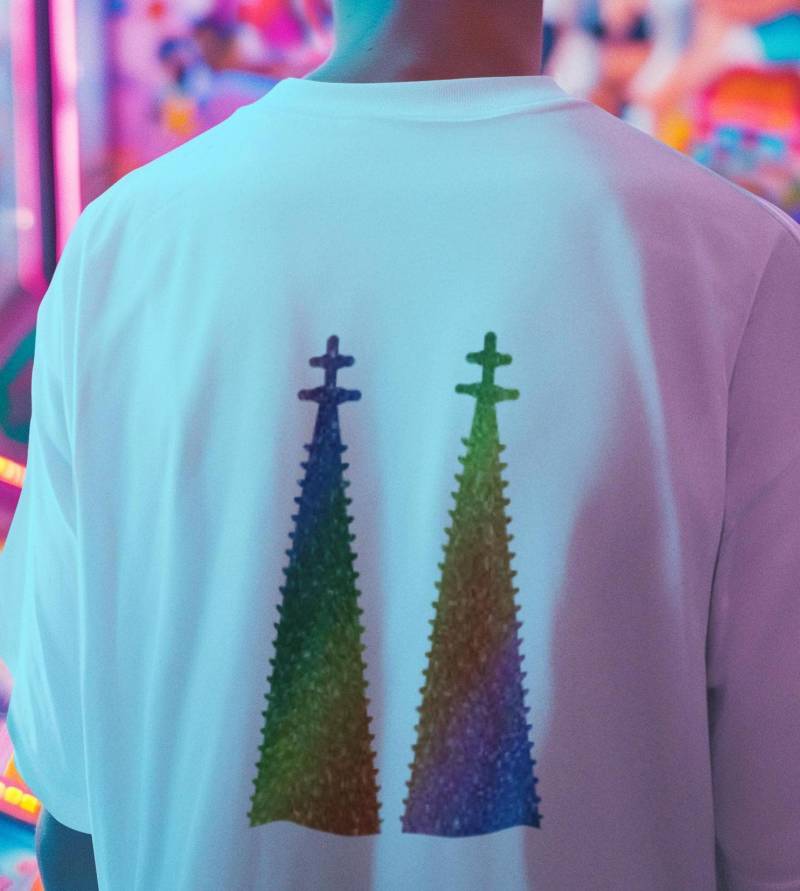 Bügelbild "Domspitzen" in Verschiedenen Folien/ Farben Bügelbild "Domspitzen" in Verschiedenen Folien/ Farben von briida