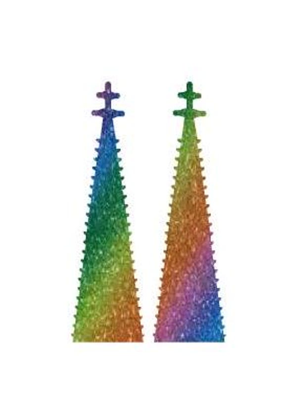 Bügelbild "Domspitzen" in Verschiedenen Folien/ Farben Bügelbild "Domspitzen" in Verschiedenen Folien/ Farben von briida