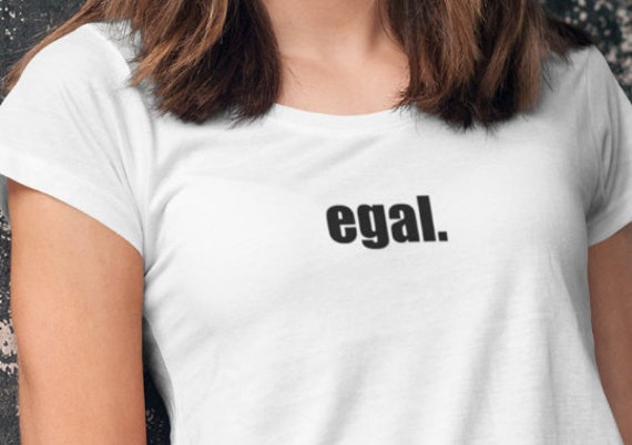 Bügelbild "Egal." in Unterscheidlichen Folien Und Farben Bügelbild "Egal." in Unterscheidlichen Folien Und Farben von briida