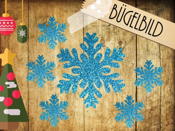 Bügelbild "Schneeflocke" in Verschiedenen Folien/ Farben Bügelbild "Schneeflocke" in Verschiedenen Folien/ Farben von briida