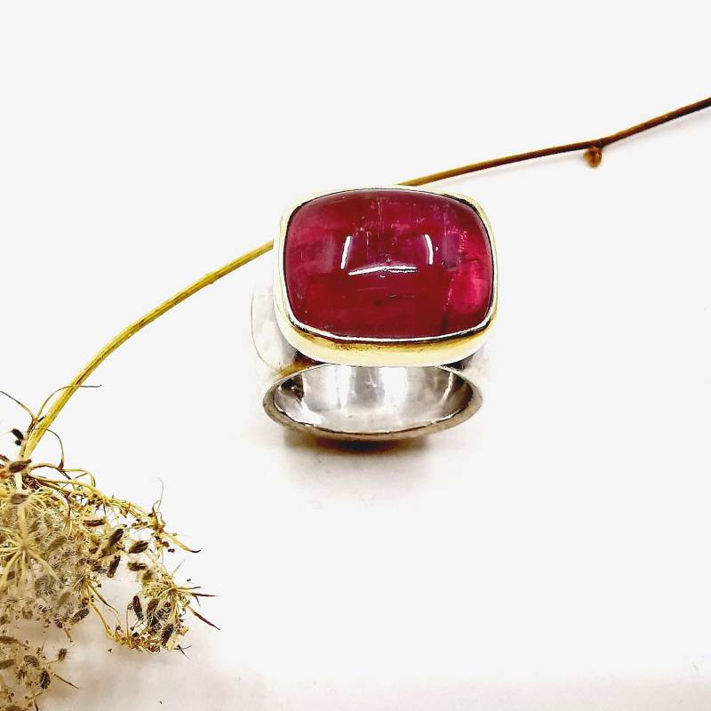 Turmalinring Pink, Unikat von brischied