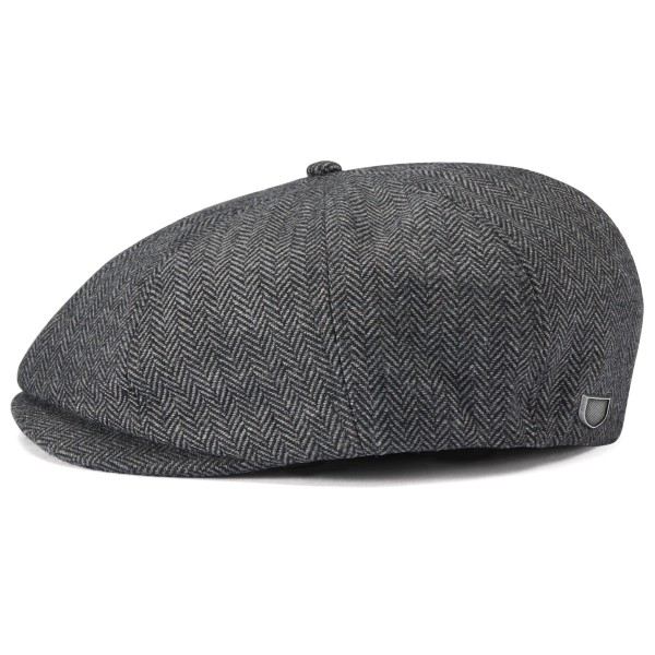 Brixton - Brood Snap Cap - Cap Gr M grau von brixton