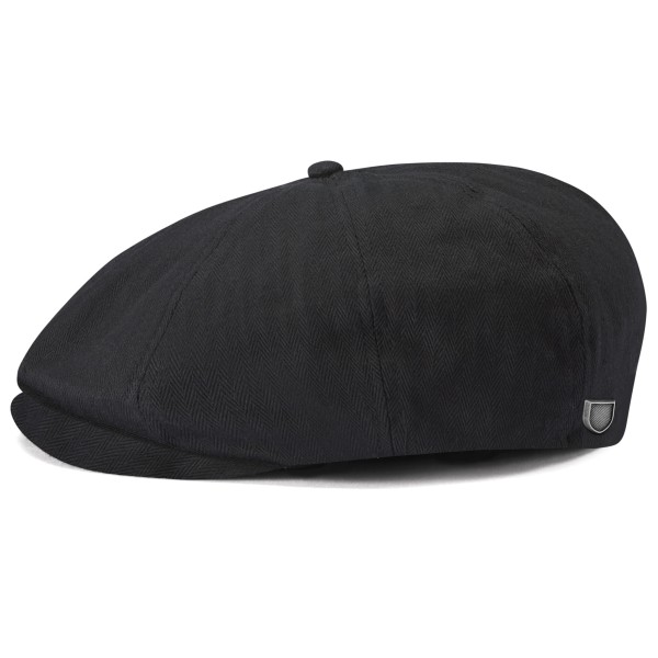 Brixton - Brood Snap Cap Cotton - Cap Gr L schwarz von brixton