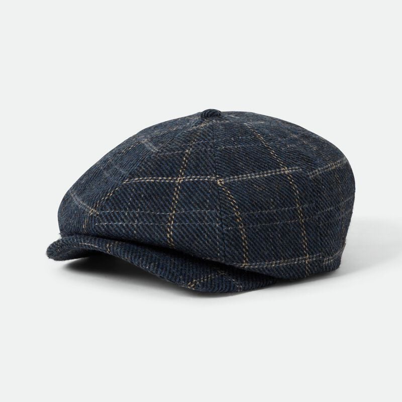 Brixton Brood Snap Cap Mütze dunkelblau von brixton