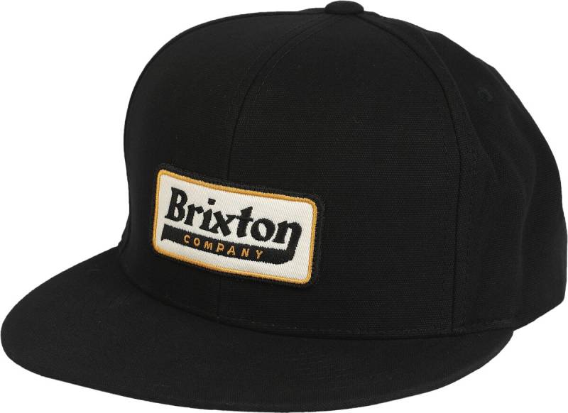 Brixton Cap - Steadfast HP Snapback - schwarz von brixton
