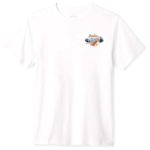 Brixton - Driftway S/S TLRT - T-Shirt Gr S weiß von brixton