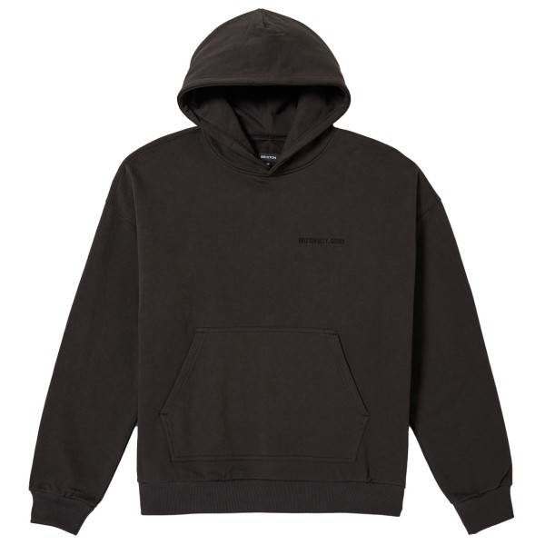 Brixton - Embroidered Heavy Weight Hood - Hoodie Gr XL schwarz von brixton