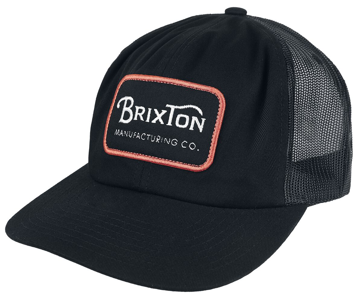 Brixton GRADE HP TRUCKER HAT Cap schwarz orange von brixton