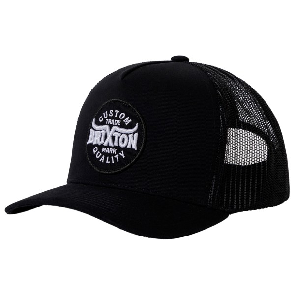 Brixton - Gibson Netplus Trucker Hat - Cap Gr One Size schwarz von brixton
