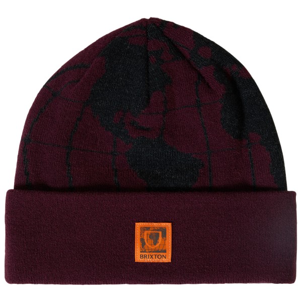 Brixton - Global Watch Cap Beanie - Mütze Gr One Size rot von brixton