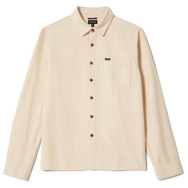 Brixton - Hasting LW Flannel - Hemd Gr L beige von brixton