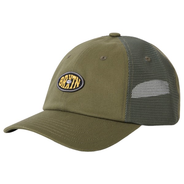 Brixton - Largo Netplus Adjustable Cap - Cap Gr One Size oliv von brixton