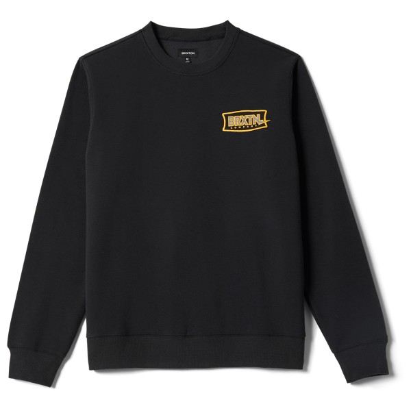 Brixton - Lightening Crew - Pullover Gr XL schwarz von brixton