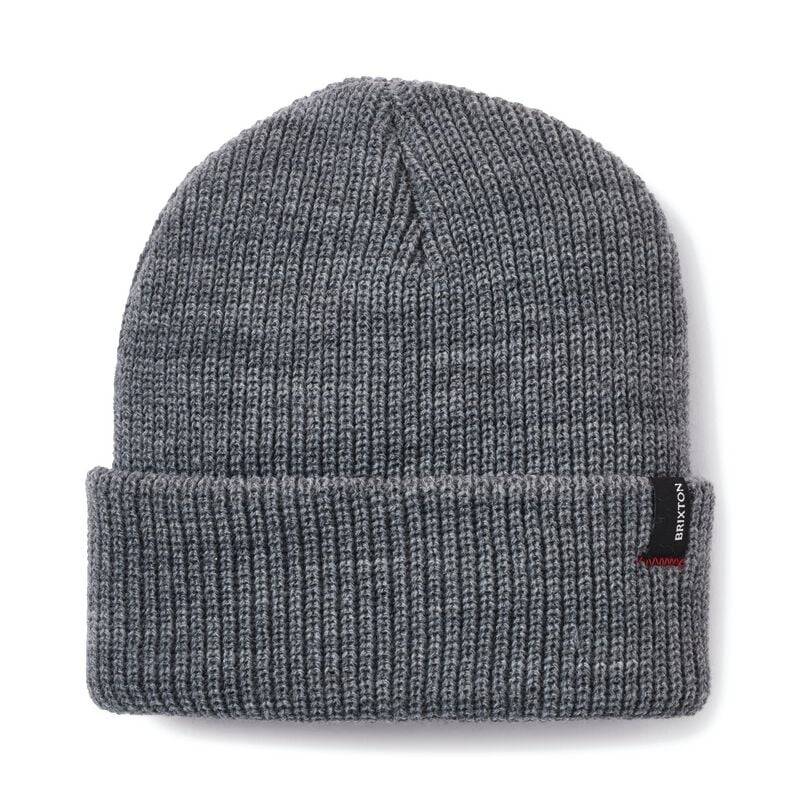 Brixton Mütze - Heist Beanie - grau von brixton