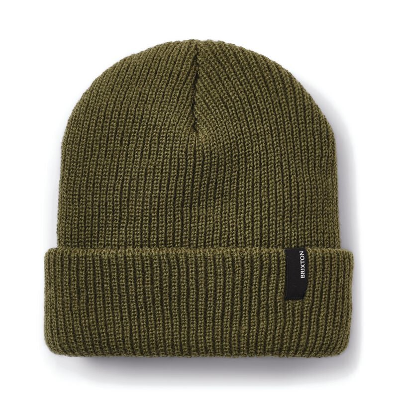 Brixton Mütze - Heist Beanie - oliv von brixton