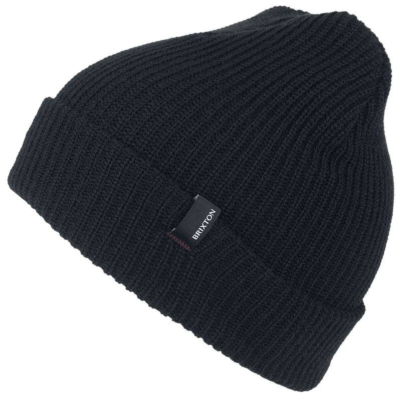 Brixton Mütze - Heist Beanie - schwarz von brixton