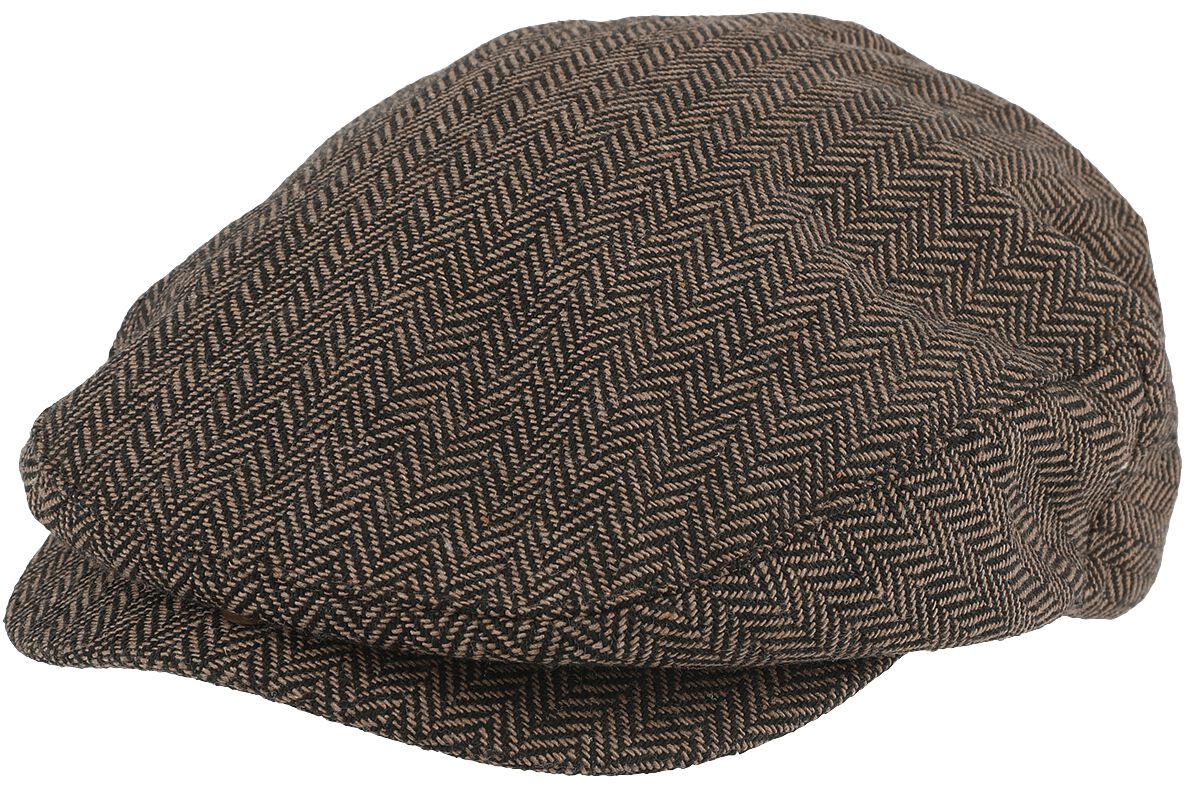 Brixton Mütze - Hooligan Snap Cap - braun von brixton